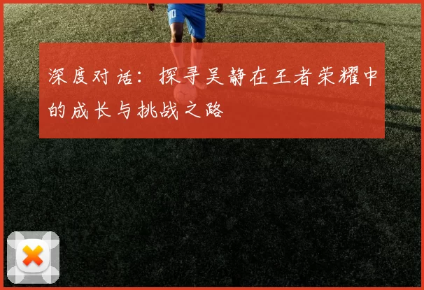 深度对话：探寻吴静在王者荣耀中的成长与挑战之路