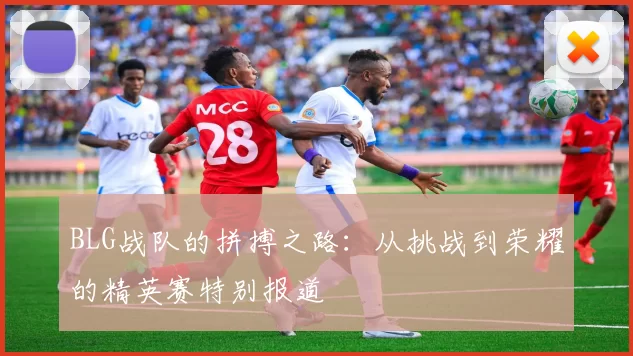 BLG战队的拼搏之路：从挑战到荣耀的精英赛特别报道